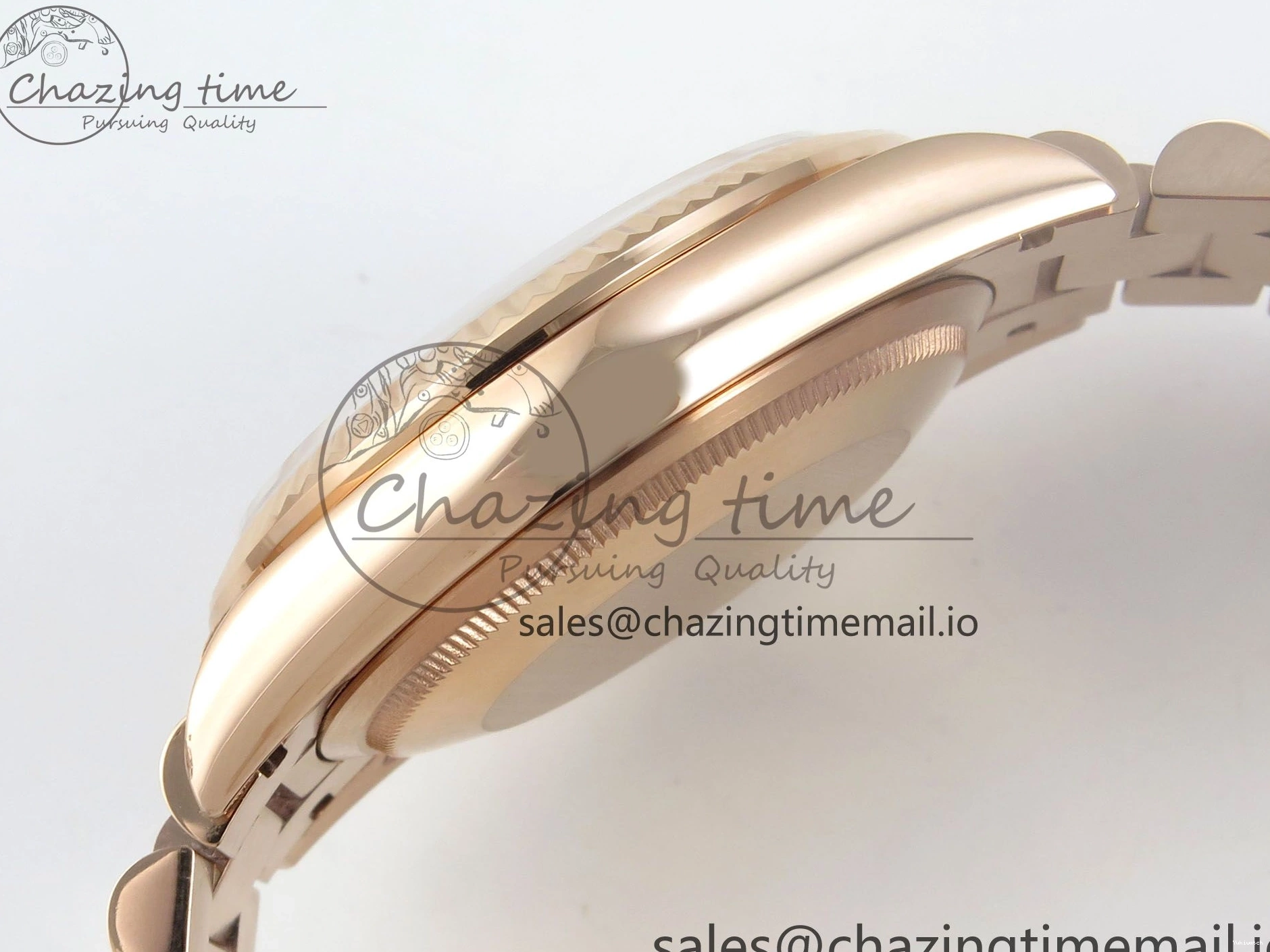 KF President 36 Weight) Day A2836 1:1 Edition Bracelet Date RG Best Crystal (Gain 128235 Dial on Silver 0125